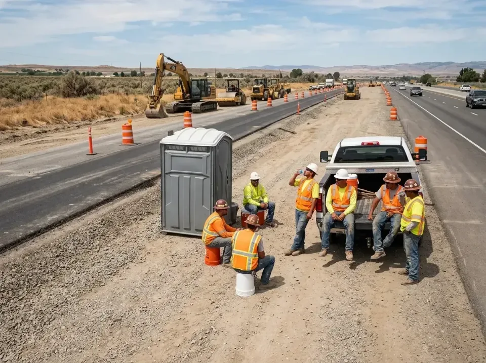 highway-road-construction-crew-007 — frequently asked questions, Porta Potty and Restroom Rentals in Cooper City, FL